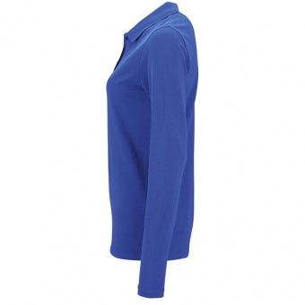 Рубашка поло женская с длинным рукавом Perfect LSL Women, ярко-синяя фото 7