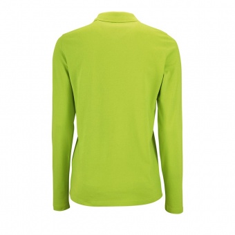 Рубашка поло женская с длинным рукавом Perfect LSL Women, зеленое яблоко фото 3