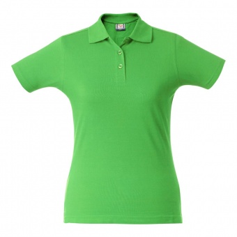 Рубашка поло женская Surf Lady, зеленое яблоко фото 3