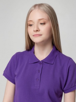 Рубашка поло женская Virma Lady, фиолетовая фото 12