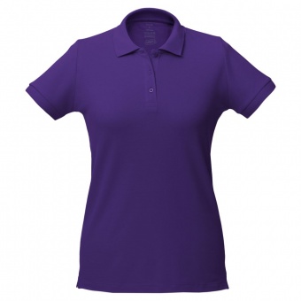 Рубашка поло женская Virma Lady, фиолетовая фото 4