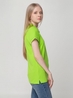 Рубашка поло женская Virma Lady, зеленое яблоко фото 12