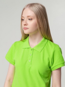 Рубашка поло женская Virma Lady, зеленое яблоко фото 13