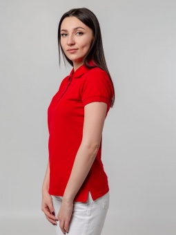 Рубашка поло женская Virma Premium Lady, красная фото 8