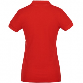 Рубашка поло женская Virma Premium Lady, красная фото 4