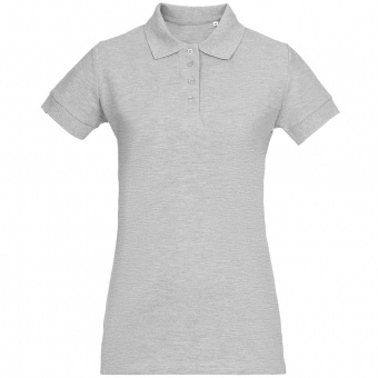 Рубашка поло женская Virma Premium Lady, серый меланж фото 3