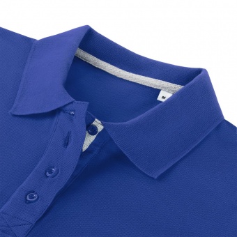 Рубашка поло женская Virma Premium Lady, ярко-синяя фото 4