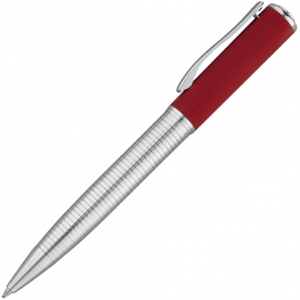 Ручка шариковая Banzai Soft Touch, красная фото 