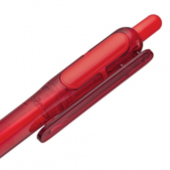 Ручка шариковая Bolide Transparent, красная фото 