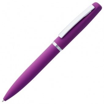 Ручка шариковая Bolt Soft Touch, фиолетовая фото 
