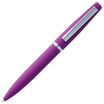 Ручка шариковая Bolt Soft Touch, фиолетовая фото 