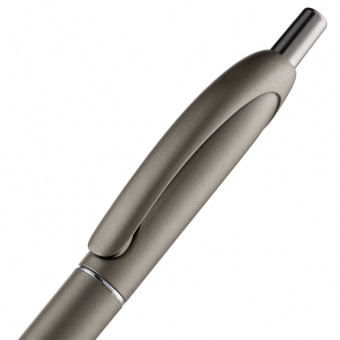 Ручка шариковая Bright Spark, серый металлик фото 