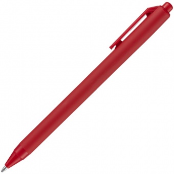 Ручка шариковая Cursive, красная фото 