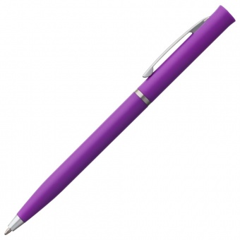 Ручка шариковая Euro Chrome,фиолетовая фото 3