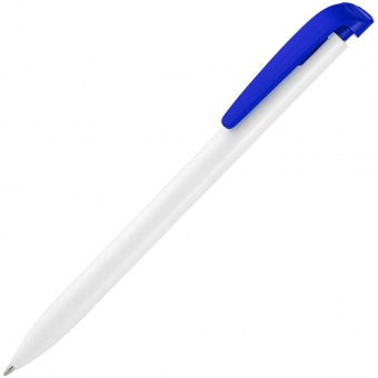 Ручка шариковая Favorite, белая с синим фото 2