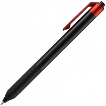 Ручка шариковая Fluent, красный металлик фото 