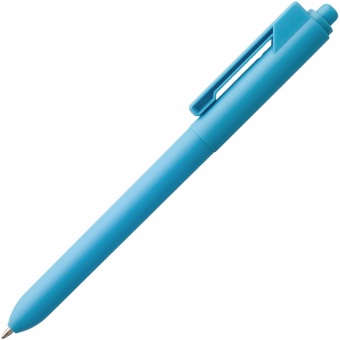 Ручка шариковая Hint, голубая фото 3