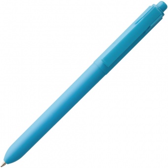 Ручка шариковая Hint, голубая фото 4
