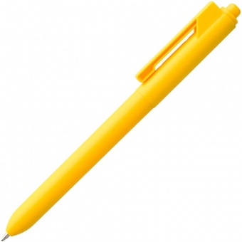 Ручка шариковая Hint, желтая фото 