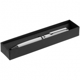 Ручка шариковая Inkish Chrome, белая фото 