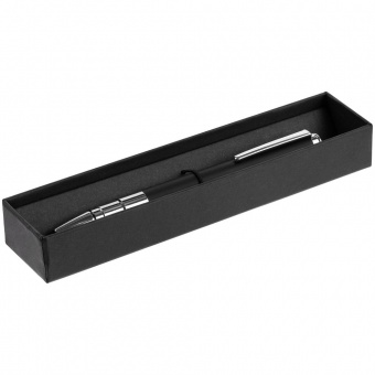 Ручка шариковая Kugel Chrome, черная фото 