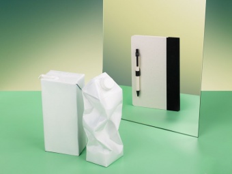 Ручка шариковая MilkMake, черная фото 