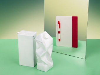 Ручка шариковая MilkMake, красная фото 