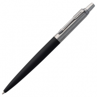 Ручка шариковая Parker Jotter Core K63, черный с серебристым фото 