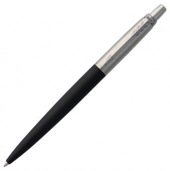 Ручка шариковая Parker Jotter Core K63, черный с серебристым фото 