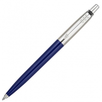Ручка шариковая Parker Jotter Originals Navy Blue Chrome CT, темно-синяя фото 