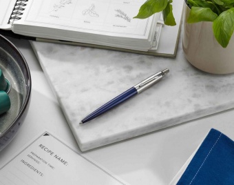 Ручка шариковая Parker Jotter Royal Blue CT фото 