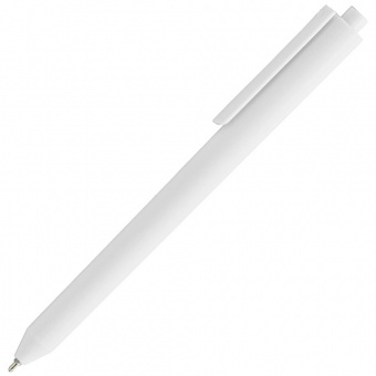 Ручка шариковая Pigra P03 Mat, белая фото 