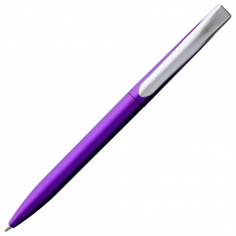 Ручка шариковая Pin Silver, фиолетовый металлик фото 
