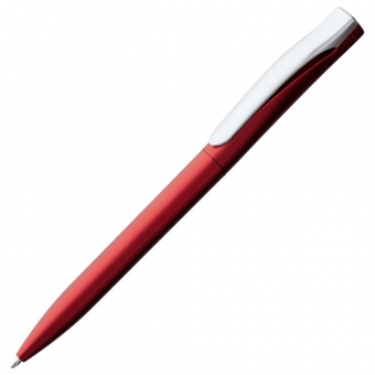 Ручка шариковая Pin Silver, красный металлик фото 