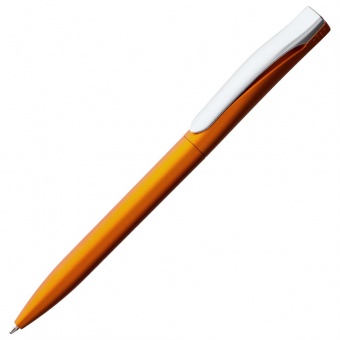Ручка шариковая Pin Silver, оранжевый металлик фото 