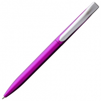 Ручка шариковая Pin Silver, розовый металлик фото 