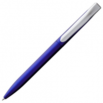 Ручка шариковая Pin Silver, синий металлик фото 