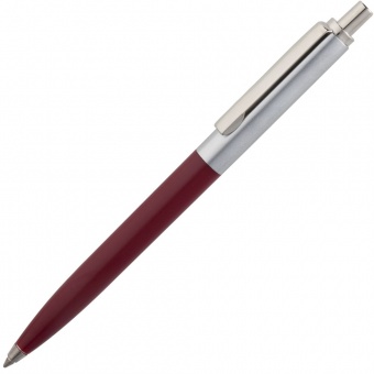 Ручка шариковая Popular, бордовая фото 