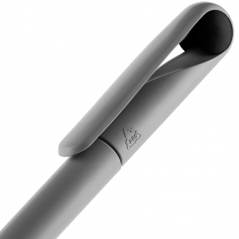 Ручка шариковая Prodir DS1 TMM Dot, серая с черным фото 