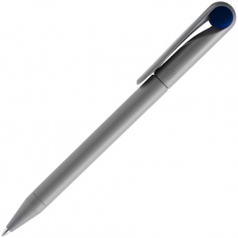 Ручка шариковая Prodir DS1 TMM Dot, серая с синим фото 