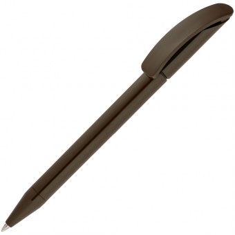Ручка шариковая Prodir DS3 TJJ Regenerated, серо-коричневая фото 