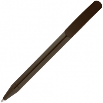 Ручка шариковая Prodir DS3 TJJ Regenerated, серо-коричневая фото 