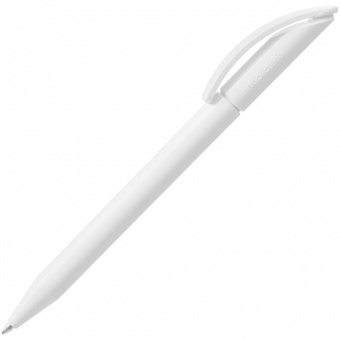 Ручка шариковая Prodir DS3 TPP Antibacterial, белая фото 