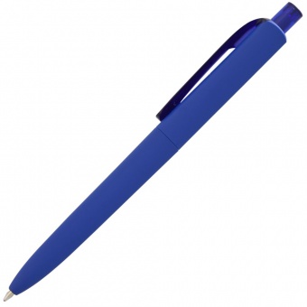 Ручка шариковая Prodir DS8 PRR-Т Soft Touch, синяя фото 