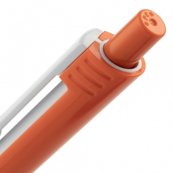 Ручка шариковая Rush, оранжевая фото 