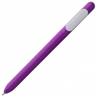 Ручка шариковая Swiper, фиолетовая с белым фото 