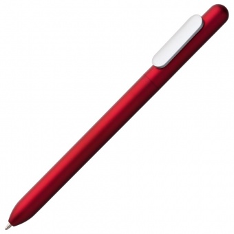 Ручка шариковая Swiper Silver, красный металлик фото 