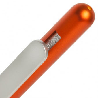 Ручка шариковая Swiper Silver, оранжевый металлик фото 