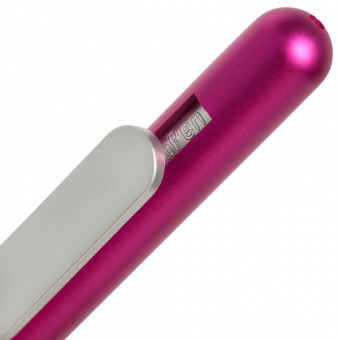 Ручка шариковая Swiper Silver, розовый металлик фото 
