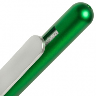 Ручка шариковая Swiper Silver, зеленый металлик фото 5